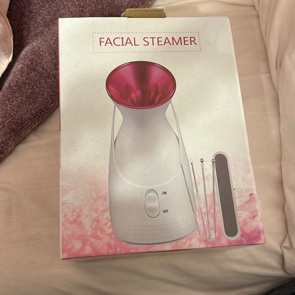 Facial steamer , works very well and I literally only used it two times